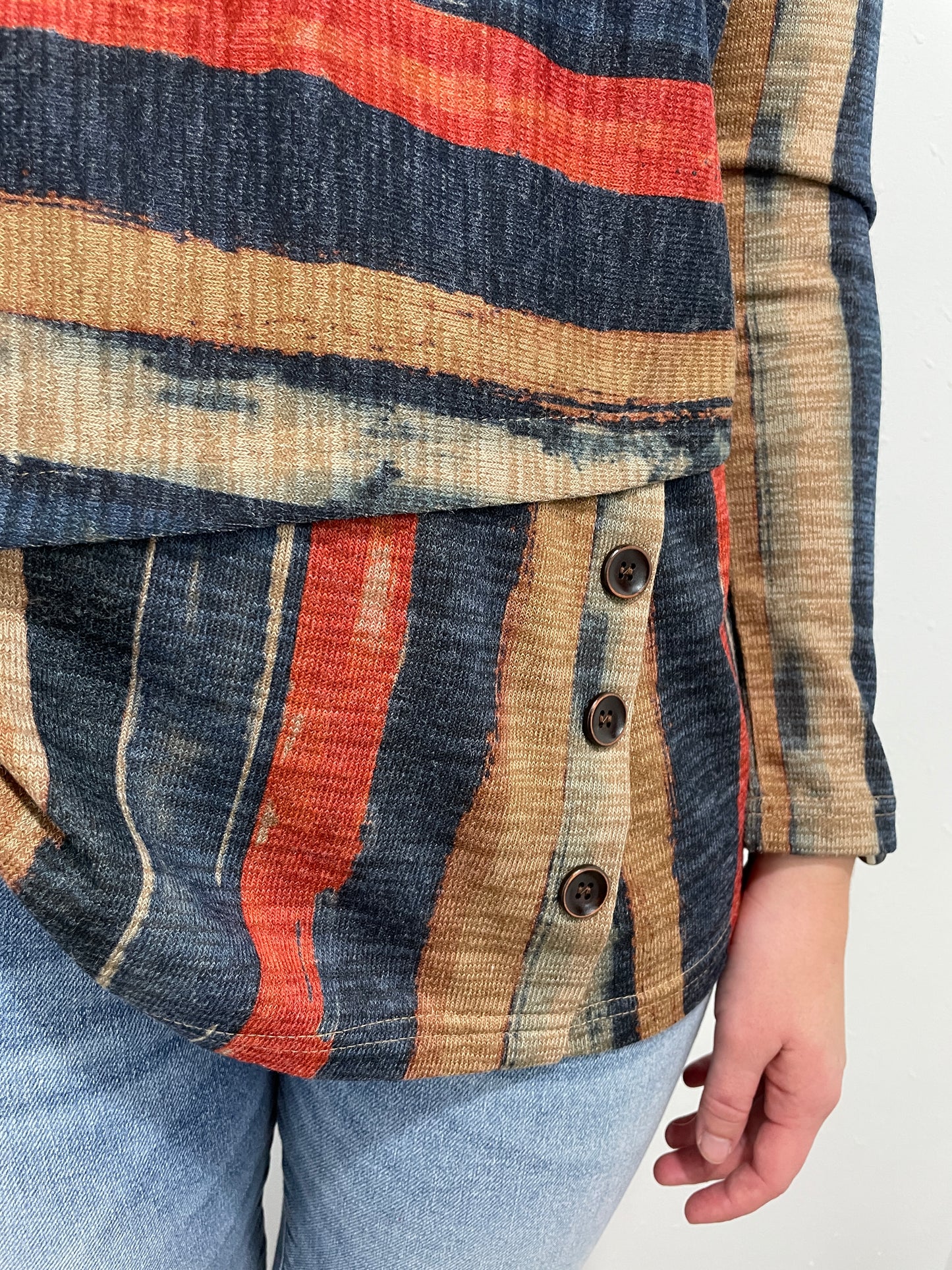 AS IT WAS STRIPED TOP - MULTI