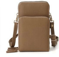 3 COMPARTMENT CELL PHONE CROSSBODY