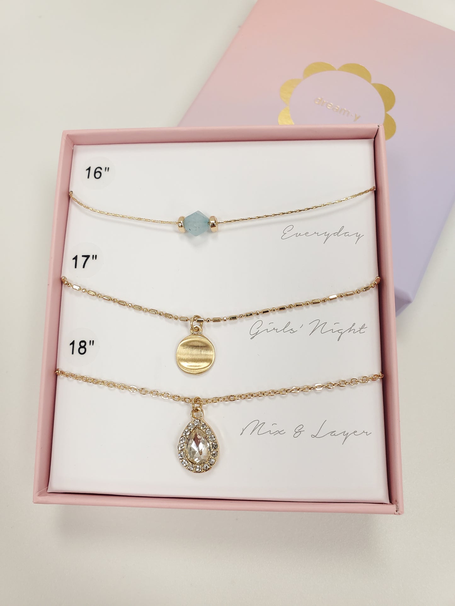 DREAM-Y GIRLY GIFT SET - NECKLACE