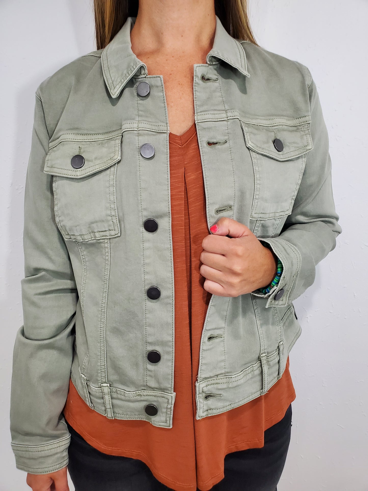 TRIBAL BUTTON FRONT JACKET
