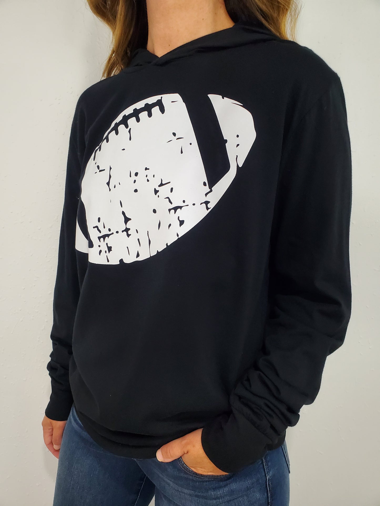 FOOTBALL HOODED SHIRT