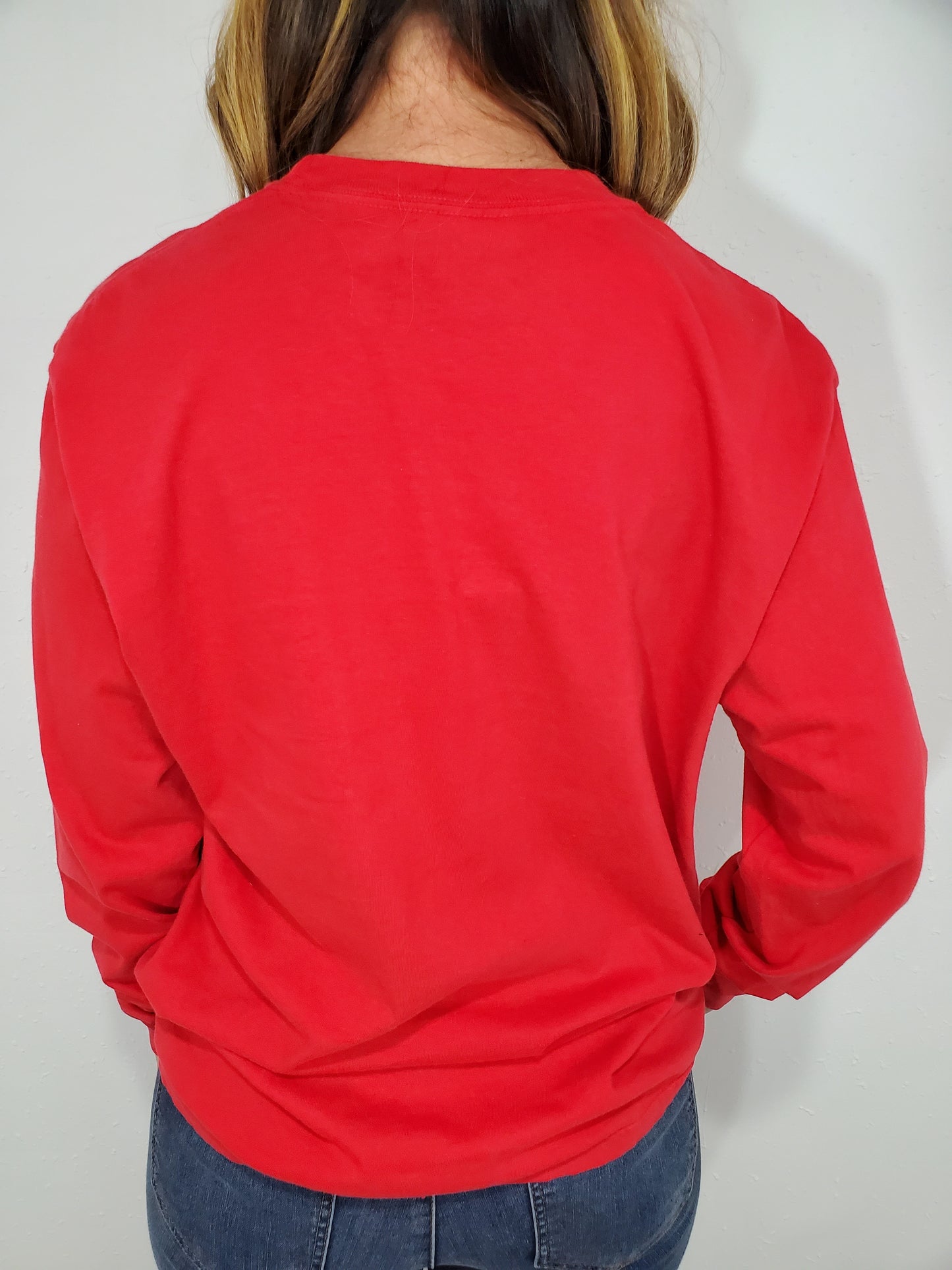 NEBRASKA LONG SLEEVED TEE - RED