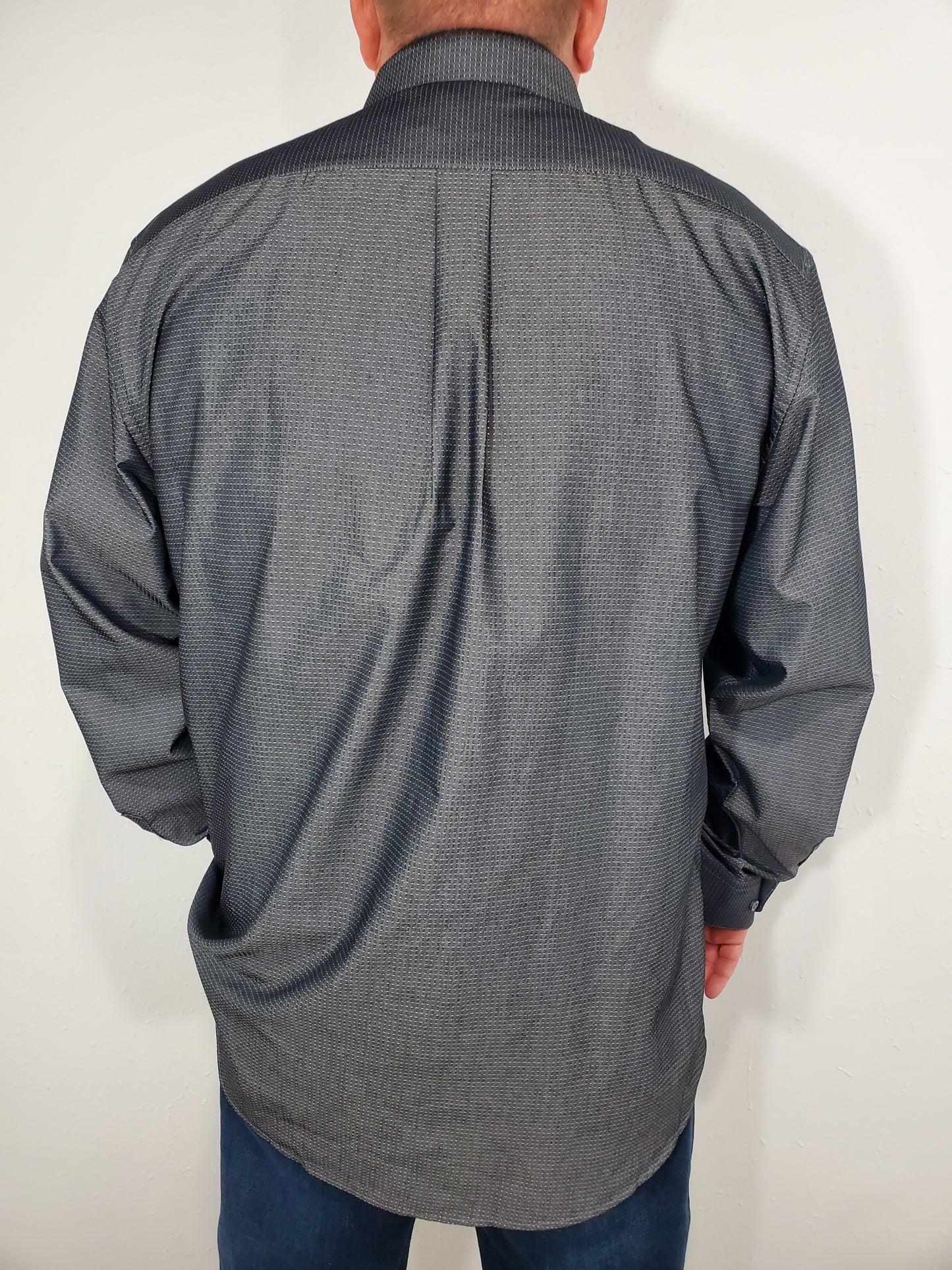 F/X FUSION GABRIEL BUTTON DOWN - SILVER