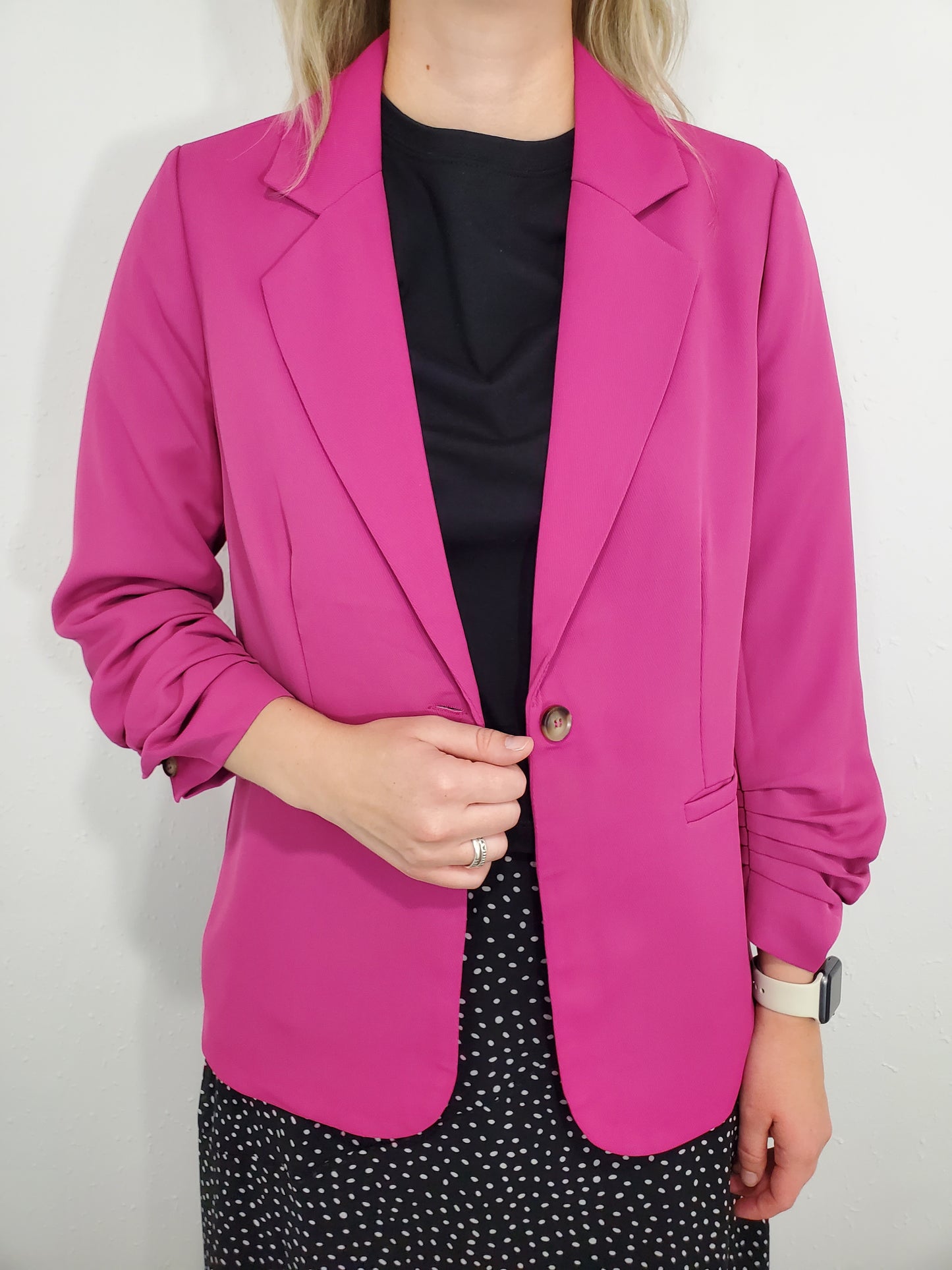 C'MON BARBIE BLAZER - FUCHSIA