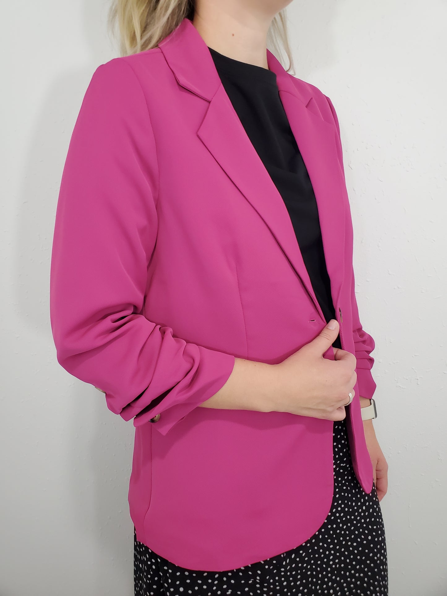 C'MON BARBIE BLAZER - FUCHSIA