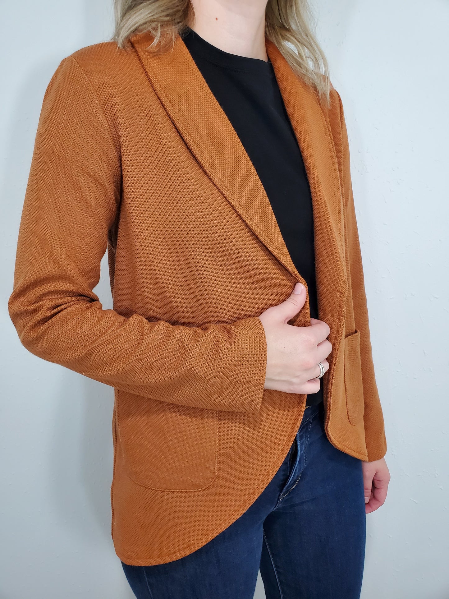 SHAWL COLLAR JACKET