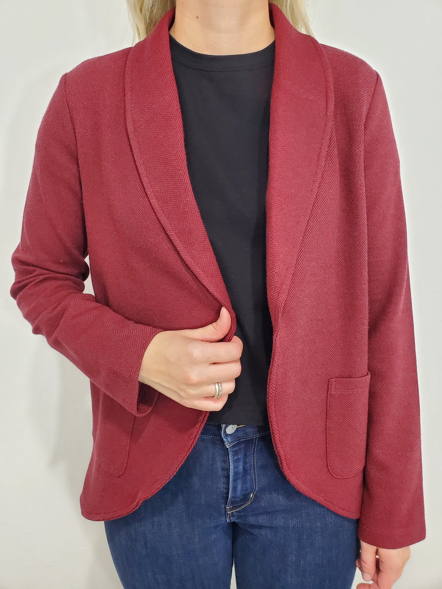 SHAWL COLLAR JACKET