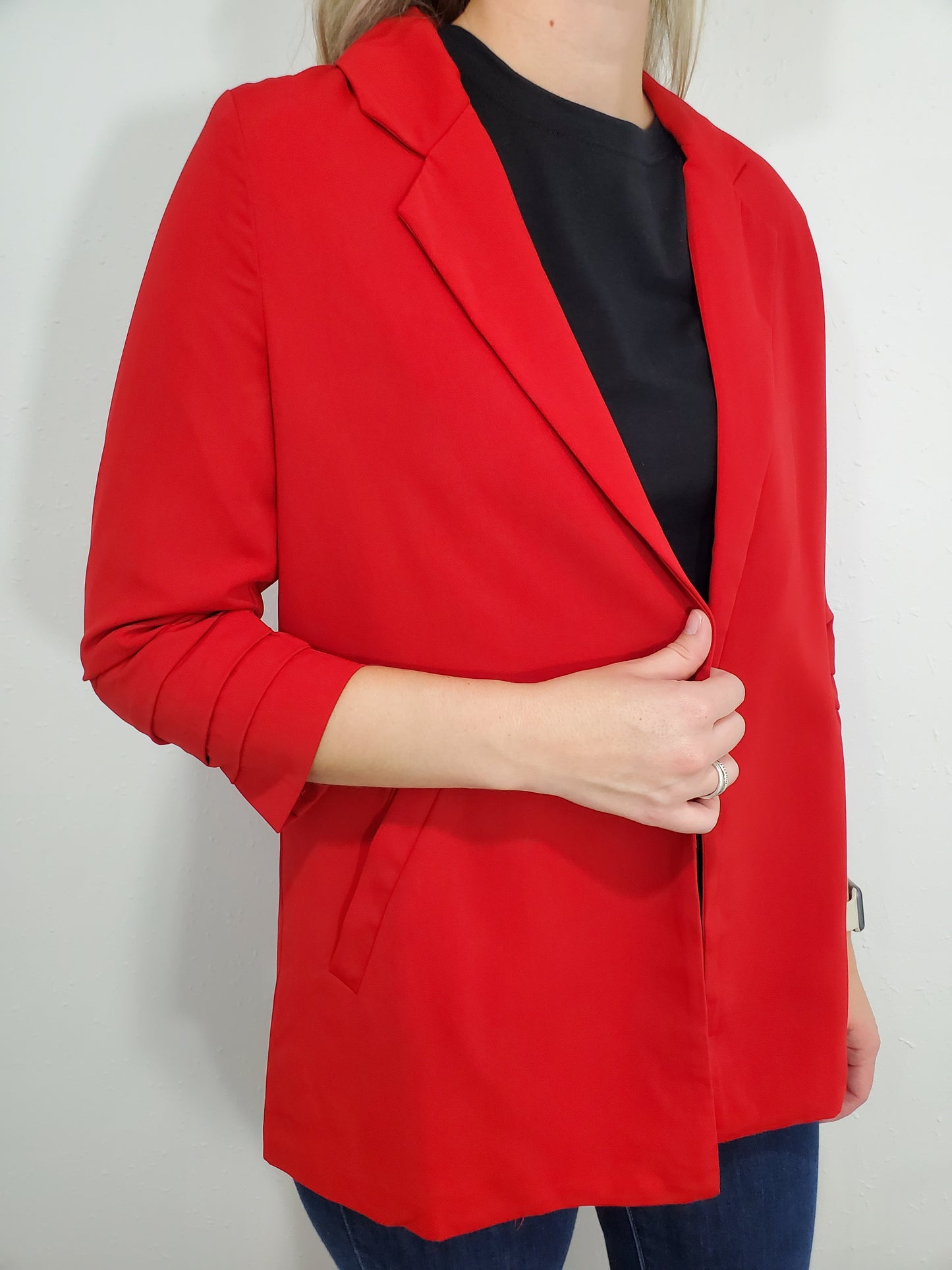 DRESS IT UP BLAZER - RED