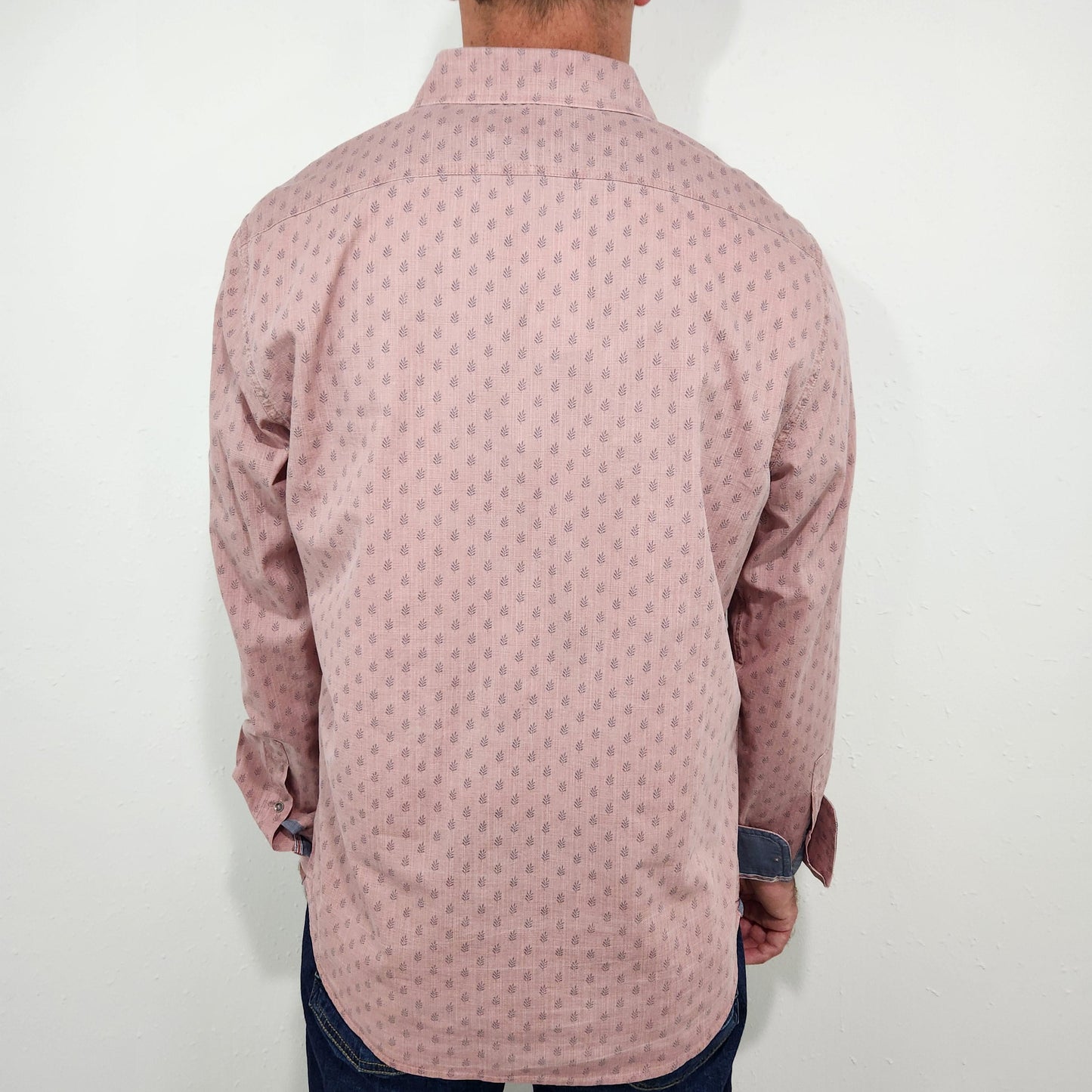FLAG & ANTHEM TOVEY BUTTON DOWN - MAUVE