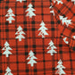 CHRISTMAS TREE JOGGER PAJAMA SET - RED/WHITE/BLACK