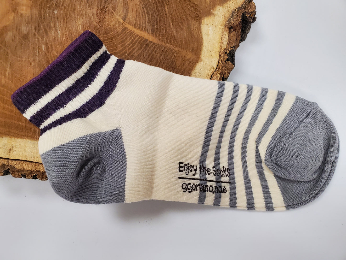 7DAYS STRIPED ANKLE SOCKS