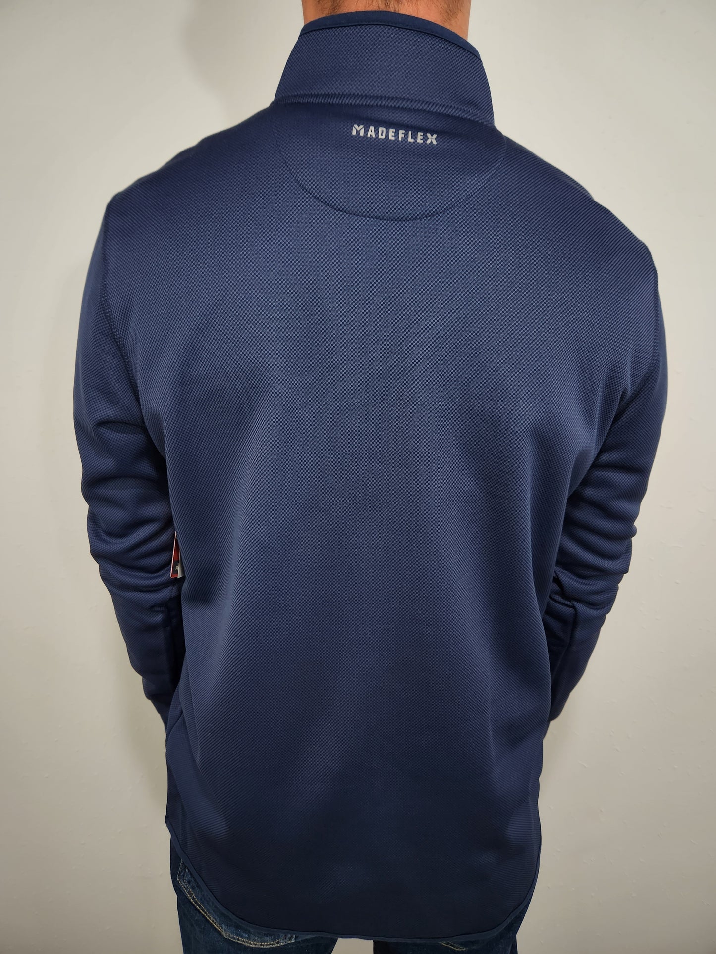 FLAG & ANTHEM HELM 1/4 ZIP PULLOVER - NAVY