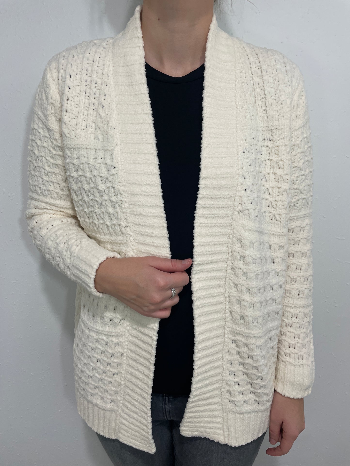 MARSHMALLOW FLUFF CARDIGAN - CREAM