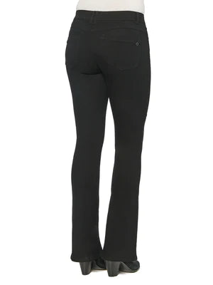 DEMOCRACY ITTY BITTY BOOT CUT JEAN - BLACK