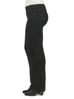 DEMOCRACY ITTY BITTY BOOT CUT JEAN - BLACK