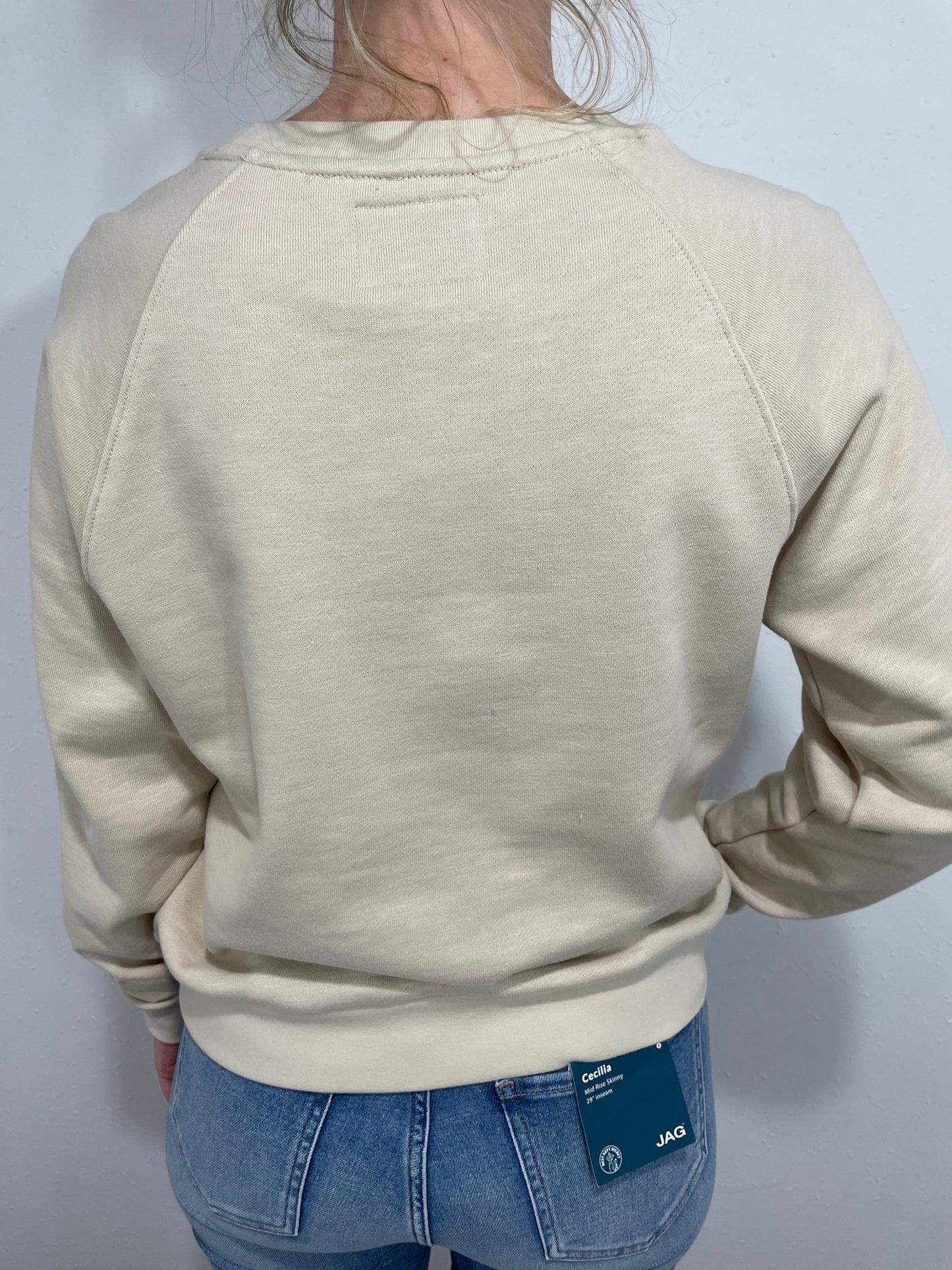 CABIN CREW SWEATSHIRT - CREAM