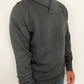F/X FUSION LEO PULLOVER SWEATER - HEATHERED CHARCOAL