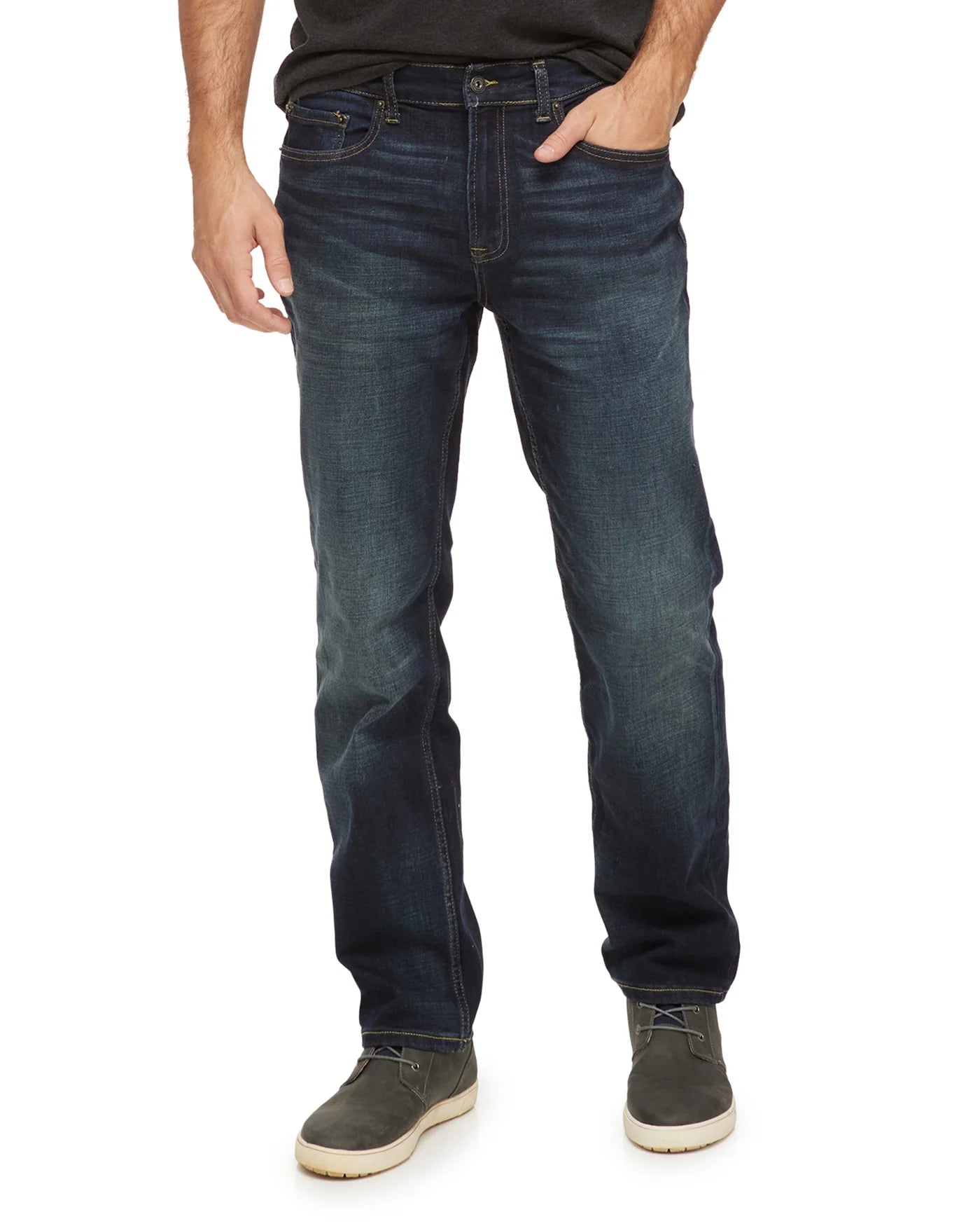 BLANTON STRAIGHT LEG JEAN - DARK WASH