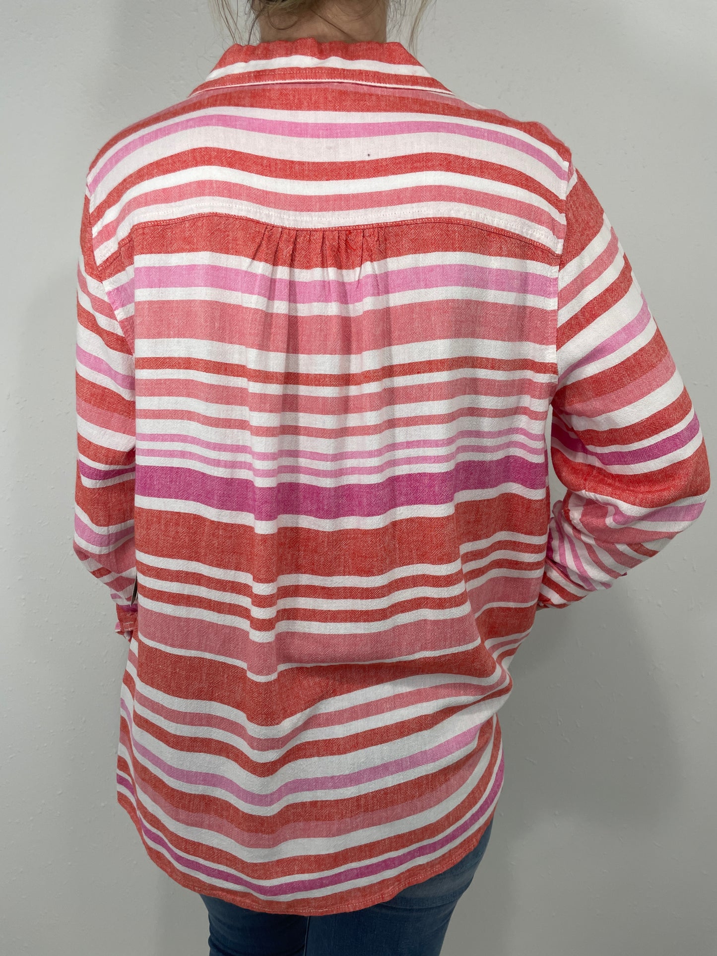 SUMMER ON THE HORIZON TOP - ORANGE/PINK