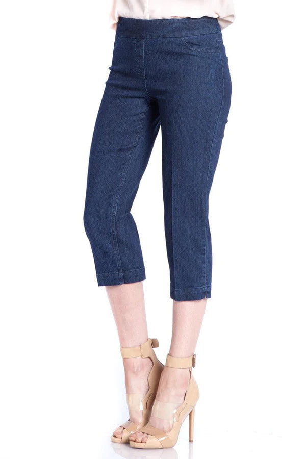 SLIM-SATION CAPRI W/BACK POCKETS - CURVY