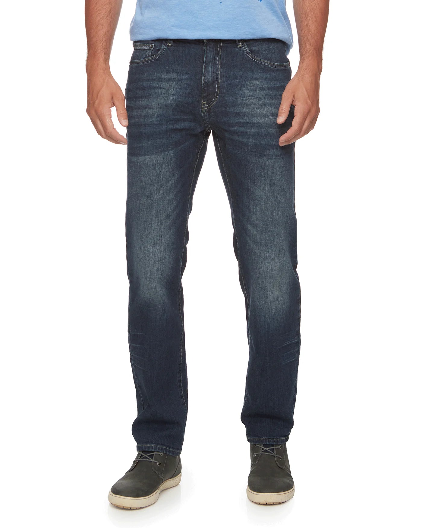 EVERETTS STRAIGHT LEG JEAN - MEDIUM WASH