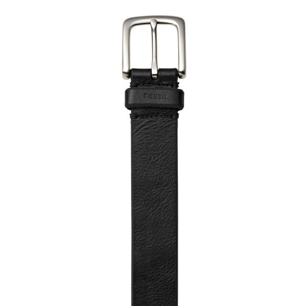 FOSSIL JOE BELT - BLACK