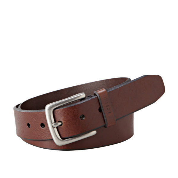 FOSSIL JOE BELT - BROWN