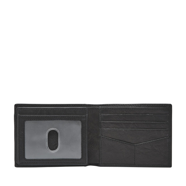 FOSSIL NEEL BIFOLD WALLET - BLACK