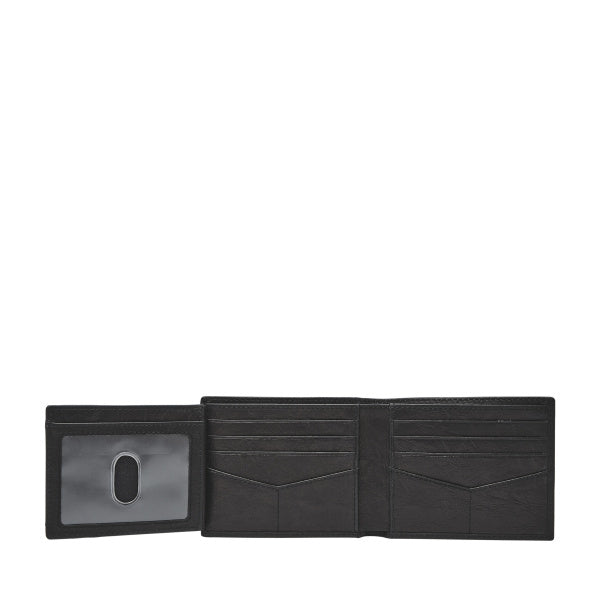 FOSSIL NEEL BIFOLD WALLET - BLACK
