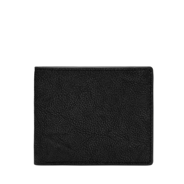 FOSSIL STEVEN BIFOLD WALLET - SLATE BLACK