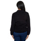 ZIP FRONT CHENILLE CARDIGAN - BLACK