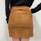 LUCIE FAUX SUEDE SKIRT