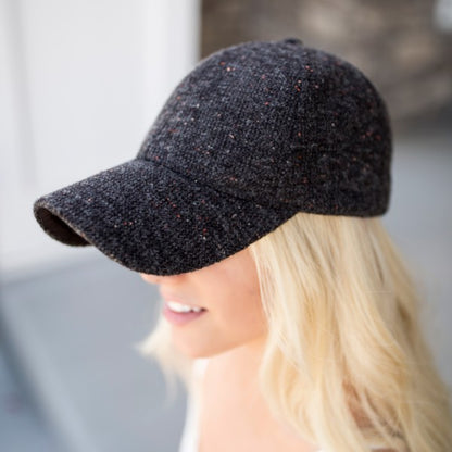 BREEZY TWEED BALL CAP