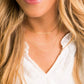 TRIPLE LAYER DAINTY NECKLACE