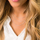 TRIPLE LAYER DAINTY NECKLACE