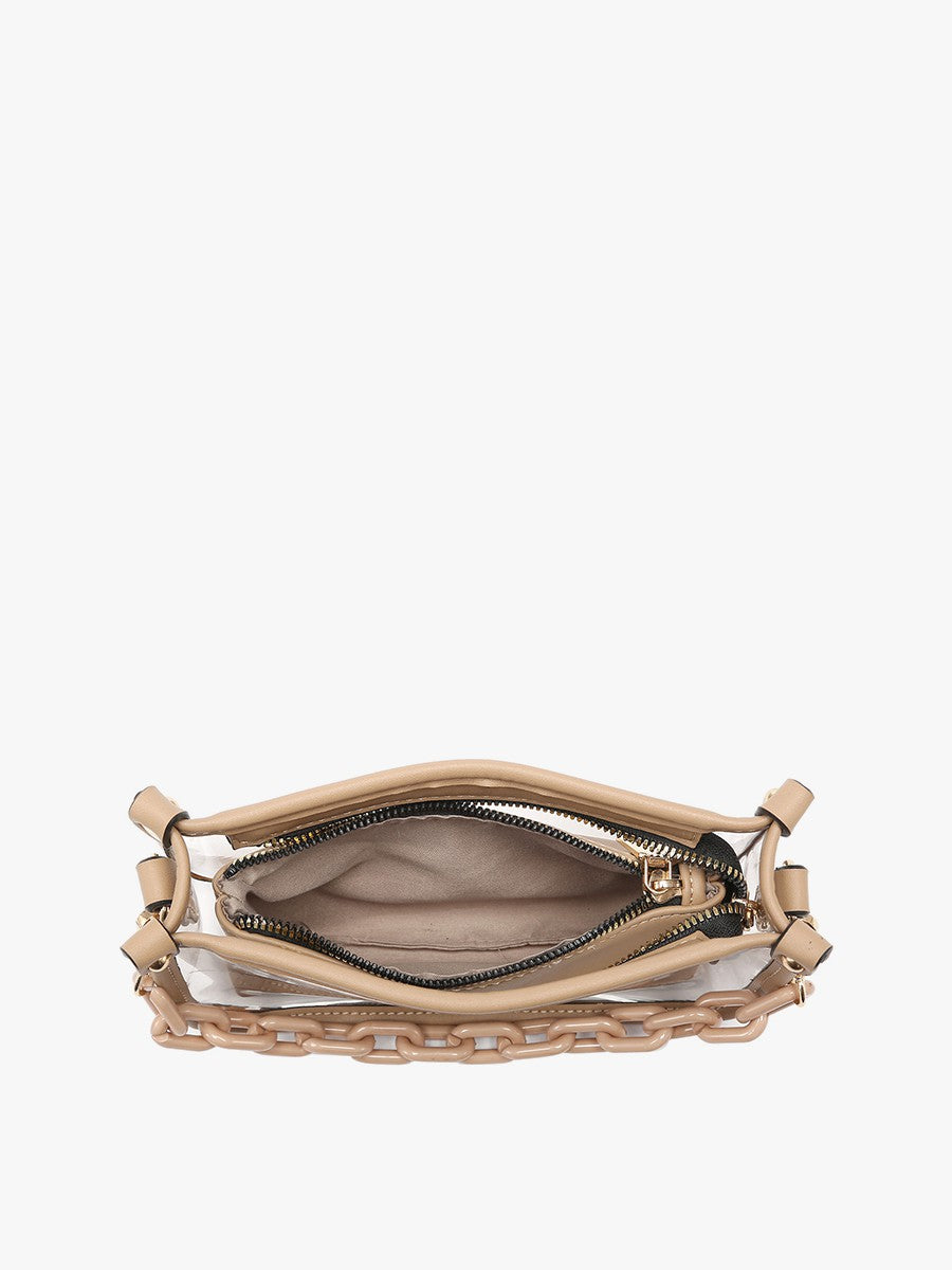 JESSICA CLEAR CROSSBODY BAG