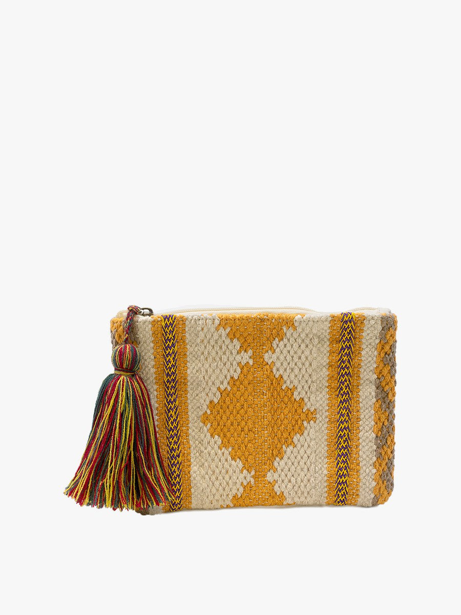 ADALAIDE HANDWOVEN POUCH