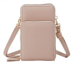 3 COMPARTMENT CELL PHONE CROSSBODY