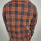 FLAG & ANTHEM RYE FLANNEL BUTTON DOWN - RUST/NAVY