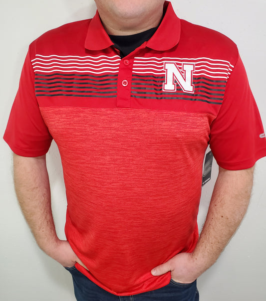 NEBRASKA LANGMORE POLO - RED