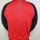 NEBRASKA LANGMORE 1/4 ZIP WINDSHIRT - RED/BLACK