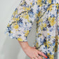 BY THE BEACH SMOCKED TOP - WHITE/BLUE/YELLOW