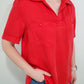 ELEVATED BASIC TOP - RED