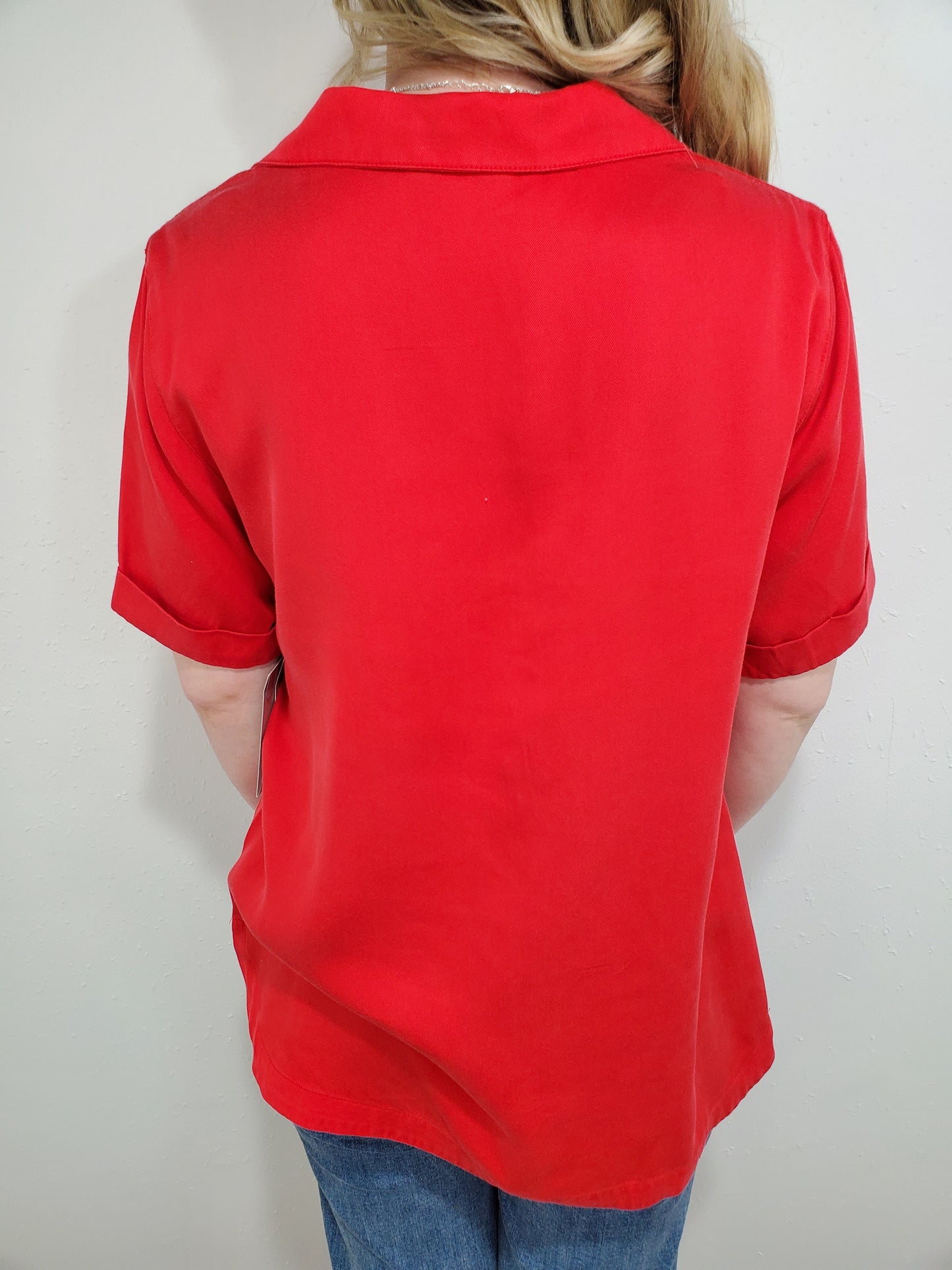 ELEVATED BASIC TOP - RED