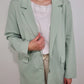 ESTELLE RELAXED BLAZER - MIST GREEN