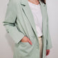 ESTELLE RELAXED BLAZER - MIST GREEN