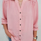 ASTRID TEXTURED BLOUSE - BLUSH