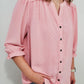 ASTRID TEXTURED BLOUSE - BLUSH