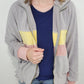 POLAR COLOR BLOCK JACKET - GREY MULTI