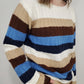 VINTAGE STRIPED SWEATER - BLUE MULTI